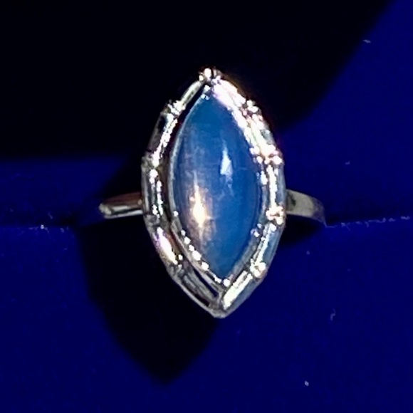 BEAUTIFUL CATS EYE SIMULATED RING - Picture 5 of 11